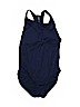 DKNY Blue One Piece Swimsuit Size 10 - photo 1