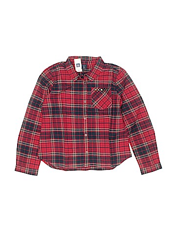 Gap Kids Long Sleeve Button-Down Shirt (view 1)