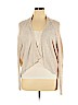 LUXE 100% Acrylic Tan Cardigan Size XL - photo 1