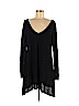 Eileen Fisher 100% Wool Black Casual Dress Size M - photo 1