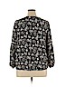 Knox Rose 100% Rayon Black Long Sleeve Blouse Size XL - photo 2