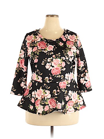 Assorted Brands 3/4 Sleeve Top (view 1)