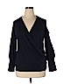 Assorted Brands Blue Long Sleeve Top Size XL - photo 1