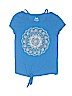 Justice Blue Short Sleeve Top Size 12 - photo 1