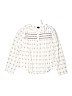 Gap Kids 100% Cotton Ivory Long Sleeve Blouse Size 12 - photo 1