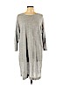 Eileen Fisher Gray 3/4 Sleeve Top Size L - photo 1