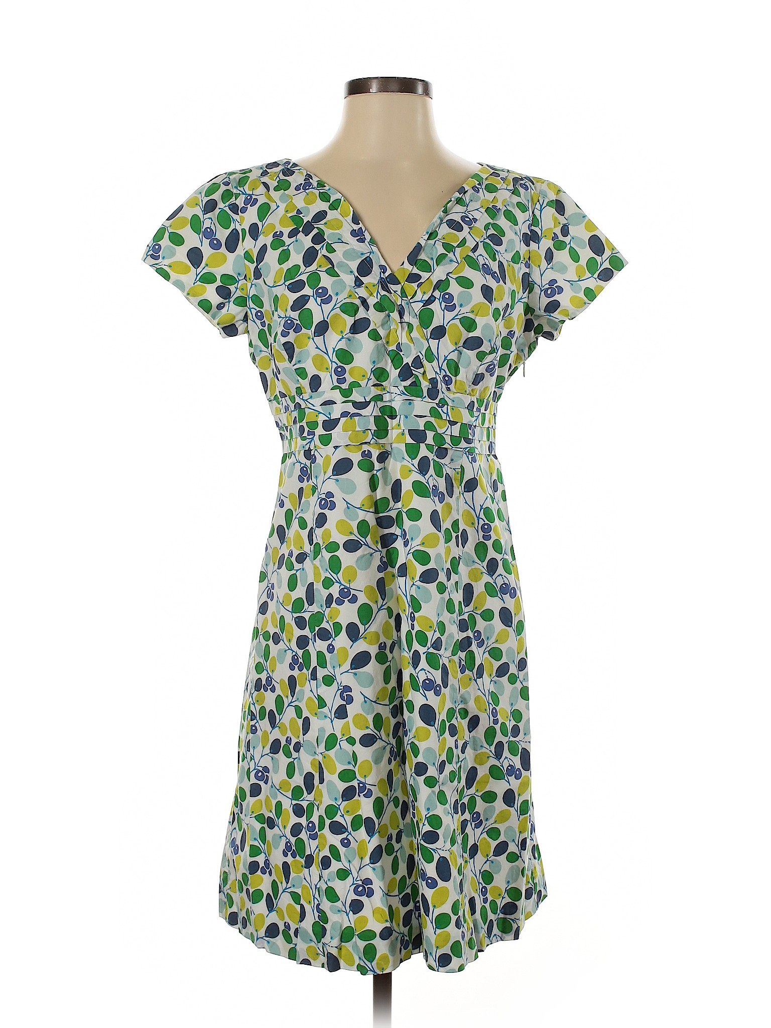 boden yellow spot dress