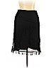 Moschino Cheap And Chic 100% Cotton Black Casual Skirt Size 10 - photo 1