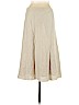 Talbots 100% Linen Tan Casual Skirt Size 16 - photo 2