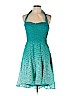 Betsey Johnson 100% Polyester Blue Cocktail Dress Size 10 - photo 1