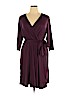 INC International Concepts Purple Casual Dress Size 1X - photo 1