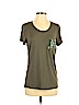 Ellen Tracy Green Short Sleeve Top Size S - photo 1