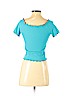 BP. Blue Short Sleeve Top Size XS - photo 2