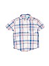 Carter's 100% Cotton Blue Short Sleeve Button-Down Shirt Size 2T - photo 1