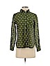 J.Crew 100% Polyester Green Long Sleeve Blouse Size 4 (petite) - photo 1
