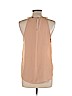 Forever 21 100% Polyester Tan Sleeveless Blouse Size L - photo 2