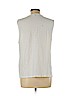 Talbots 100% Cotton White Sleeveless Top Size XL - photo 2