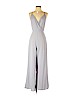 Lush 100% Polyester Gray Jumpsuit Size S - photo 1