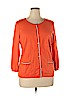 Talbots Orange Cardigan Size XL - photo 1