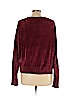 Romeo & Juliet Couture 100% Polyester Burgundy Pullover Sweater Size L - photo 2