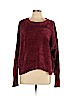 Romeo & Juliet Couture 100% Polyester Burgundy Pullover Sweater Size L - photo 1