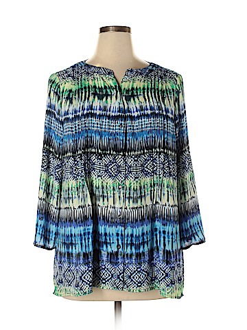 Chaus 3/4 Sleeve Blouse (view 1)