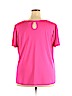 Worthington 100% Polyester Pink Short Sleeve Top Size 2X - photo 2