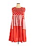 Unbranded 100% Polyester Red Casual Dress Size 2X - photo 1