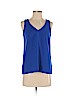 Club Monaco Blue Sleeveless Blouse Size XS - photo 1