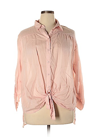 Express Long Sleeve Blouse (view 1)