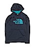The North Face 100% Polyester Blue Pullover Hoodie Size 14 - 16 - photo 1