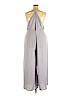 Lush 100% Polyester Gray Jumpsuit Size XXL - photo 2