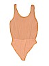 Forever 21 100% Rayon Tan Bodysuit Size S - photo 2