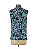 Ann Taylor Factory 100% Polyester Blue Sleeveless Blouse Size XL - photo 2