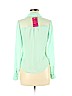 Candie's 100% Polyester Green Long Sleeve Blouse Size S - photo 2