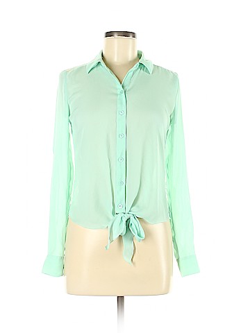 Candie's Long Sleeve Blouse (view 1)