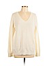 Vince. 100% Cashmere Ivory Cashmere Pullover Sweater Size L - photo 1
