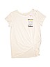 Justice White Short Sleeve T-Shirt Size 18 - photo 1