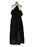 City Chic 100% Rayon Black Cocktail Dress Size 16 Plus (S) - photo 2