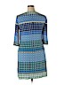 Donna Morgan Blue Casual Dress Size 14 - photo 2