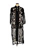 T. Rose 100% Polyester Black Kimono Size 1X - photo 1