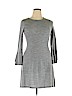 Adrienne Vittadini 100% Wool Gray Casual Dress Size L - photo 1