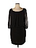 B. Darlin 100% Polyester Black Casual Dress Size XL - photo 1