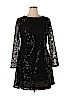 American Living 100% Polyester Black Cocktail Dress Size 14 - photo 1
