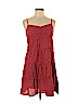 H&M 100% Cotton Red Casual Dress Size 6 - photo 1