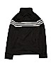 Adidas 100% Polyester Black Track Jacket Size M (youth) - photo 2