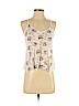 Forever 21 100% Micro Modal White Sleeveless Top Size S - photo 1