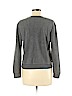 No Boundaries 100% Recycled Polyester Gray Sweatshirt Size S - photo 2