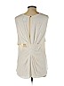 Left Coast by Dolan 100% Silk Ivory Sleeveless Silk Top Size XL - photo 2