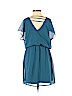 City Triangles 100% Polyester Blue Casual Dress Size S - photo 2
